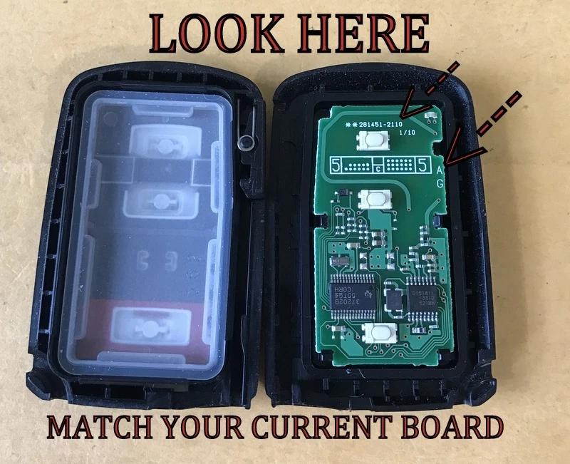 OEM 2012 2013 2014 2015 PRIUS C SMART KEYLESS PROXIMITY REMOTE FOB 89904-0E091 - Image 2 of 3