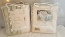 NEW Pair of Newport Home Astoria Euro Pillow covers shams European Square NIP