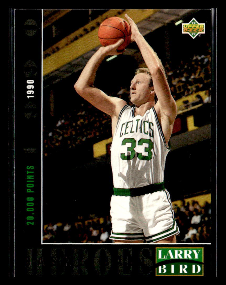 1992-93 Upper Deck #25 Larry Bird Basketball Heroes: Larry Bird