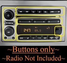 2006-10 Hummer H3 CD6 6 CD Changer Radio Repl...