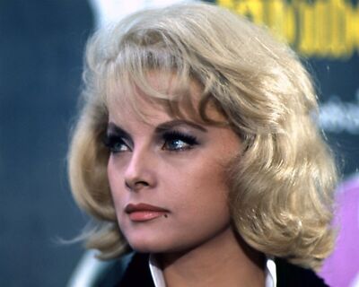 Virna Lisi Italian beauty 1960's portrait with shorter blonde hair 8x10 photo