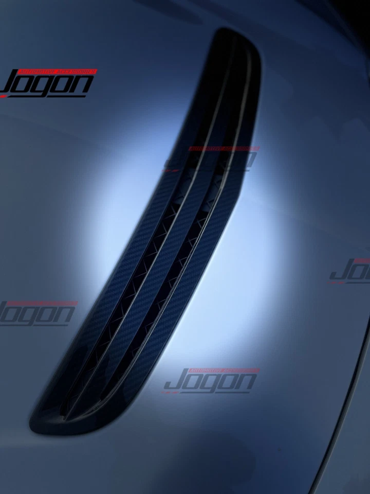 Cuchara de ajuste de ventilación de flujo de aire del capó delantero de carbono real para Acura Integra tipo S DE5 24+ Foto 3 de 4