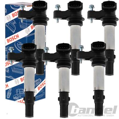 6x BOSCH ZÜNDSPULE passend für ALFA 159 3.2 JTS OPEL VECTRA C SIGNUM 2.8 V6