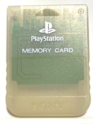 Sony PlayStation PS1 Official OEM 15 Block Memory Card - Pick your