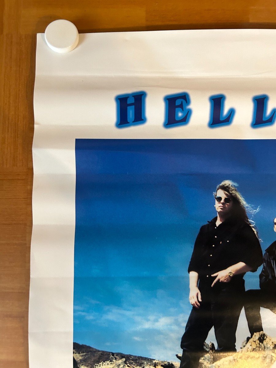 HELLOWEEN / Better Than Raw 1998 Japan Original Promo Poster 20x28