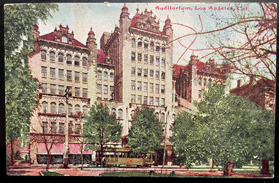 Vintage Postcard 1912 (Philharmonic) Auditorium, Los Angeles, California (CA)
