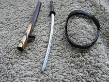 Hasbro GI JOE CLASSIFIED #16 SNAKE EYES Sword Scabbard 6" CUSTOM FODDER Part