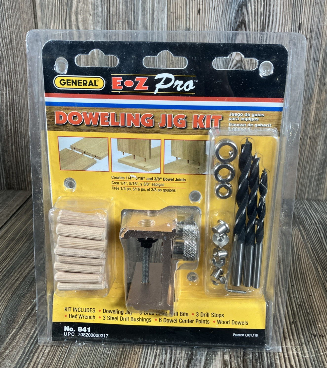 General EZ Pro Doweling Jig Kit Model 841, 2012 NEW Sealed