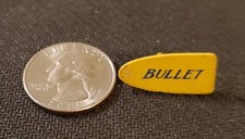 Vintage 70s 80s Wooden Bullet Golf Fairway Ball Marker