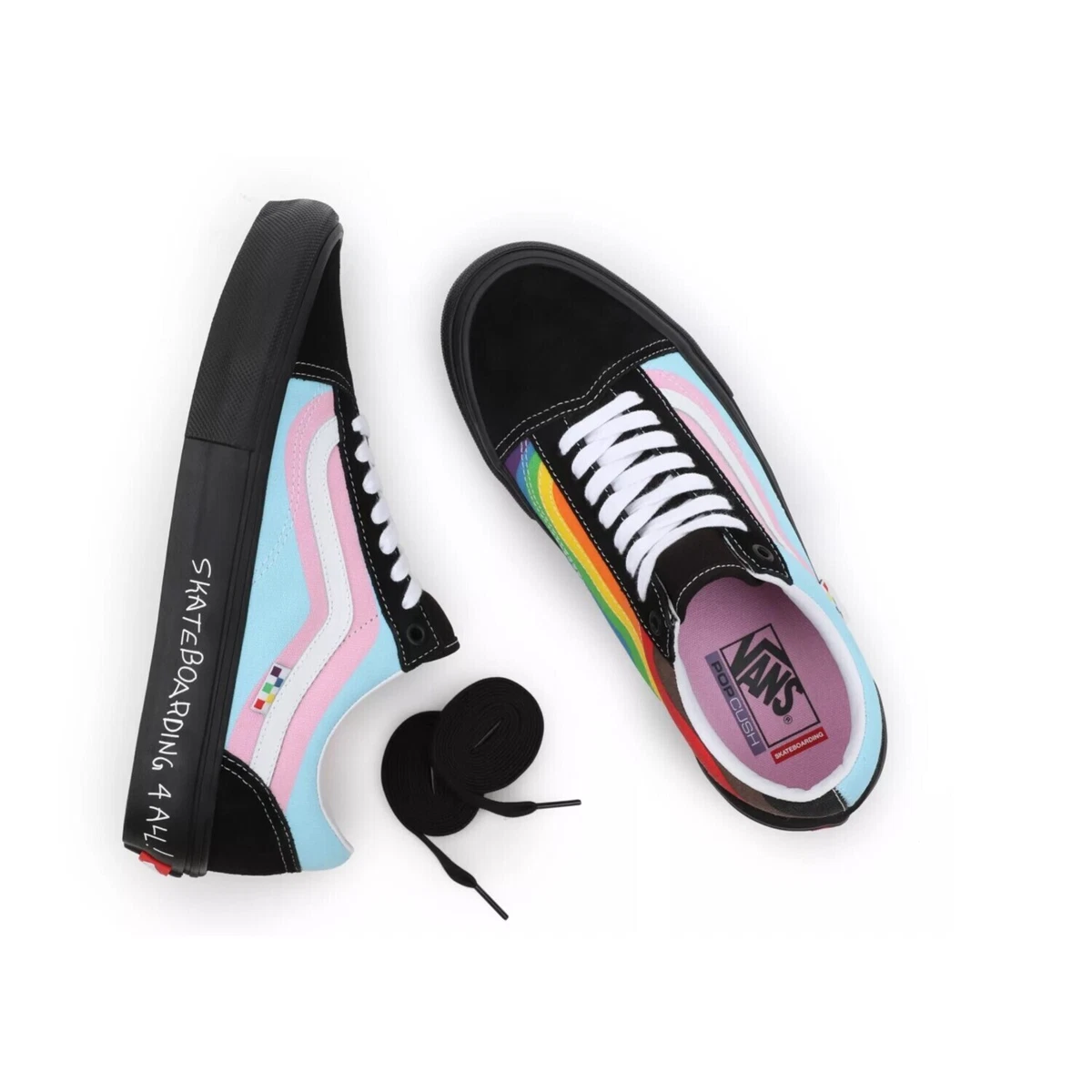 Vans skate old skool pride multi 2023 scarpe new sk8 bike 38 39 40
