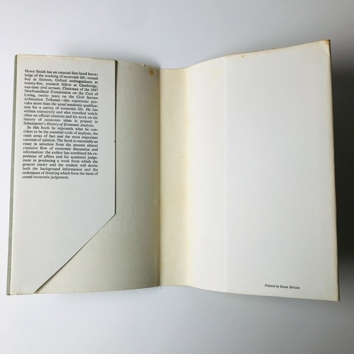 A Prospect of Political Economy by Henry Smith 1968 Hardcover First Edition - Picture 3 of 11