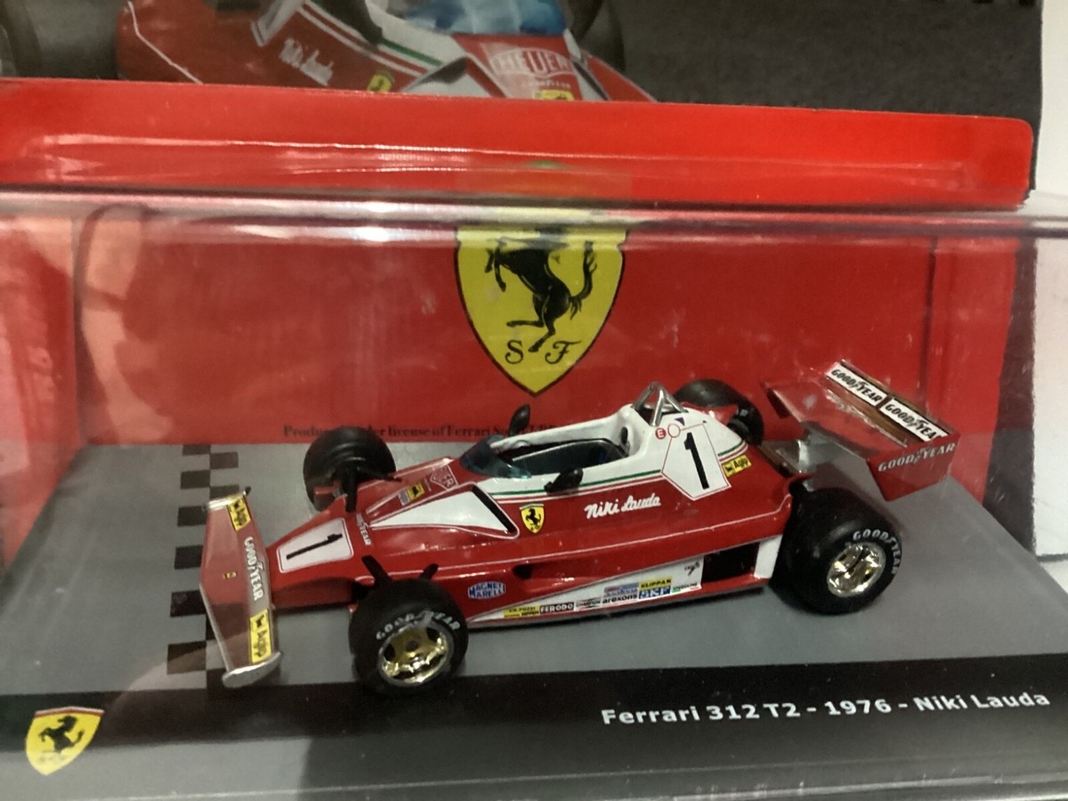 Ferrari 312 T2 Niki Lauda 1976 1/43 Die-Cast New In Display