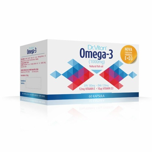 DR. VITON OMEGA 3 + VIT E + VIT D CAPSULES A60 | eBay