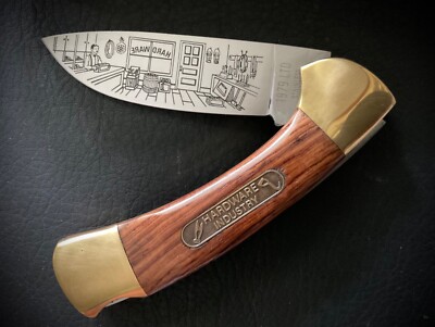 1979 LTD BOKER American Hardware Industry Commemorative Lockback