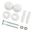 <!--F#f_0-->1PCS Toilet Anchor Bolts Pan To Floor Fixing Kit Fitting Screws White & Chrome<!--F/-->