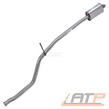 MITTELSCHALLDÄMPFER SCHALLDÄMPFER FÜR PEUGOT 206 CC 1.6 16V BJ 00