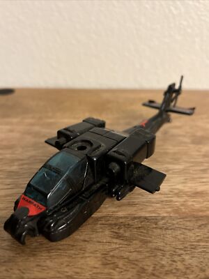 GOBOTS WARPATH ACTION FIGURE BANDAI HELICOPTER VNTG (1985) DIE-CAST TOY