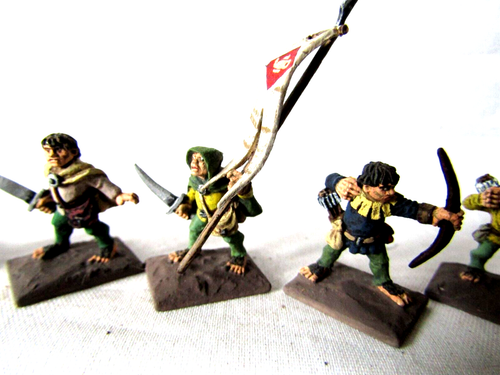 A23 MIDDLE EARTH /LOTR PAINTED HOBBITS X 10 UNKNOWN MAKER - Picture 2 of 4