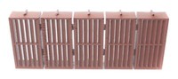 Upmann MauerlüFter Df, 11X5,5X3 Cm, Kupferbraun 50656