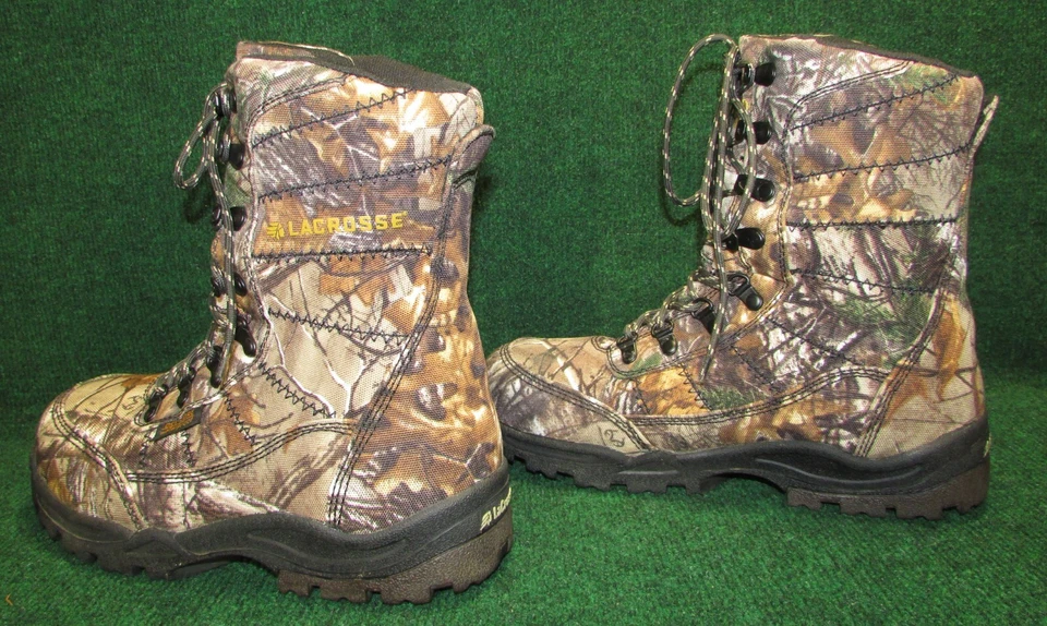 LaCrosse Real Tree Camo Hunting Boots Silencer 1000g Insulation Size 7.5 Men - Image 4 of 4