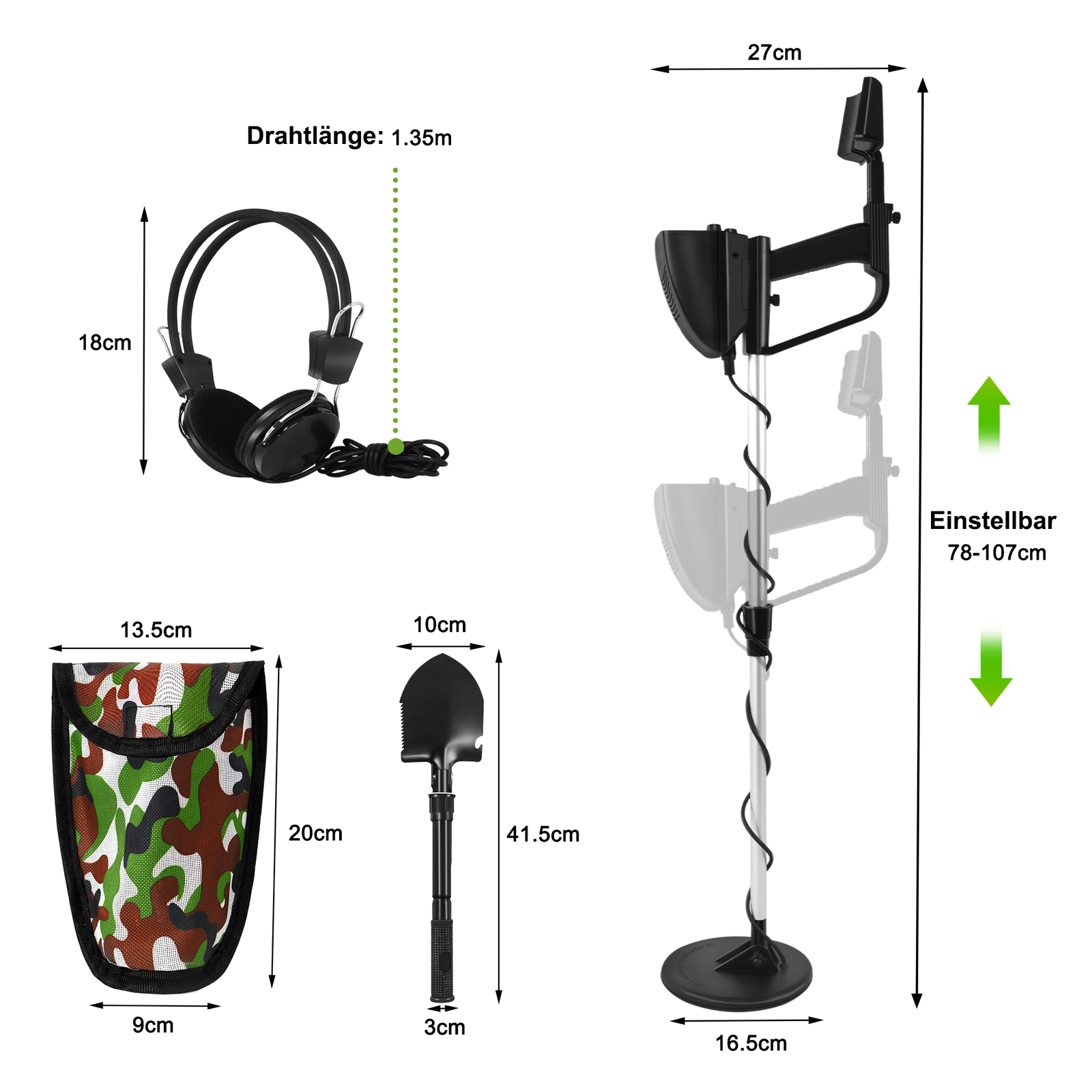 Metal detector metal detector metal detectors metal detector height adjustable