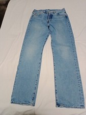 Levi's 93, 501 Button Fly Faded Blue 29×30 Marked Now 28×28