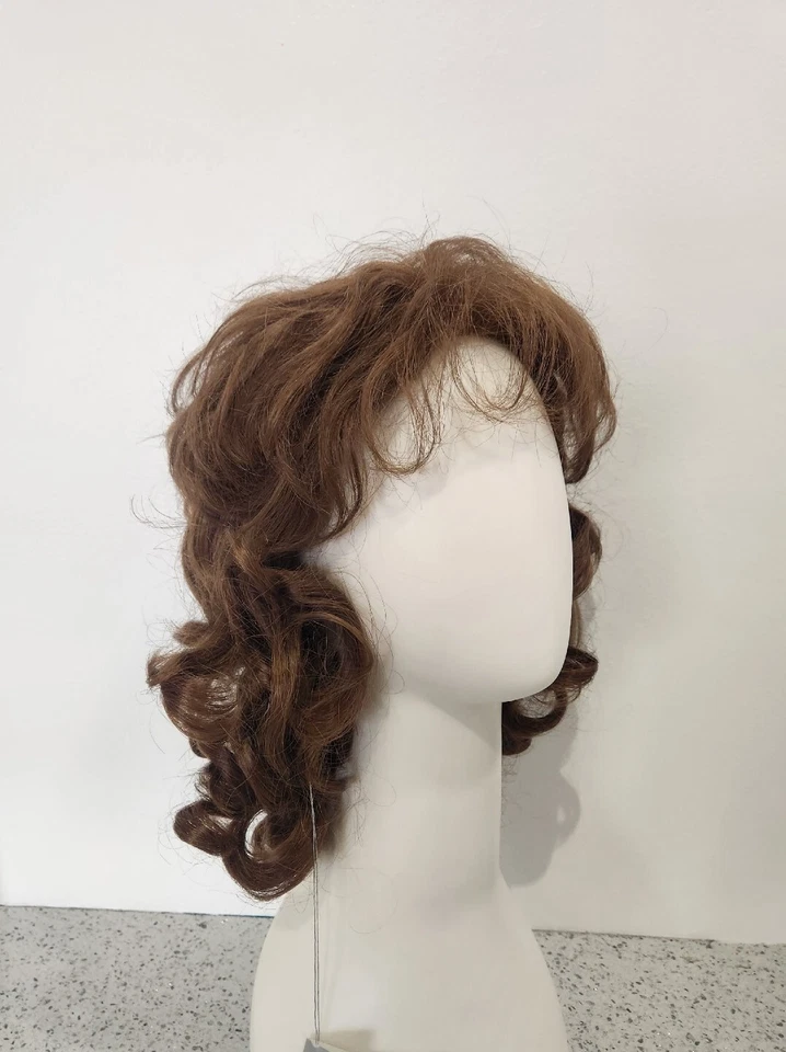 Peruca Estee por Louis Ferre longa estilo encaracolado monofilamento canela 30 - Imagem 2 de 4