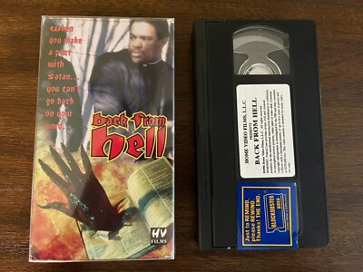 Back From Hell VHS Rare SOV Horror Ex-rental