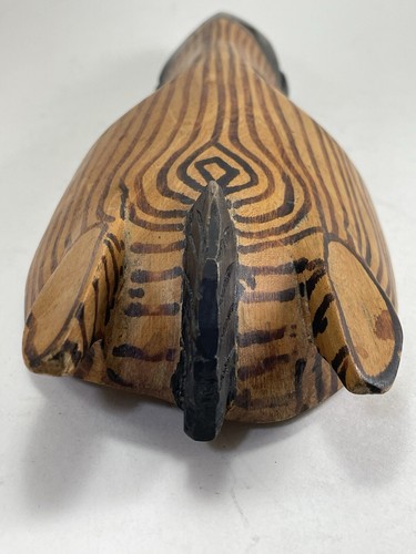 Masque en bois zèbre tribal interport Afrique de l'Est Kenya décoration sculptée à la main - Photo 12/14