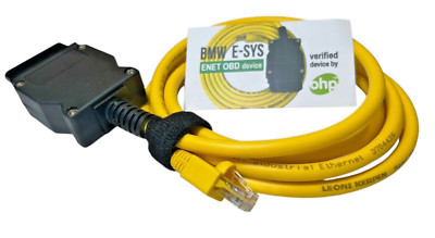 OHP ENET Cable BMW OBD ICOM E SYS ISTA Bootmod3 Bimmercode F- Series OBD2 HDUTY