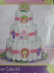 baby shower diaper cake kit