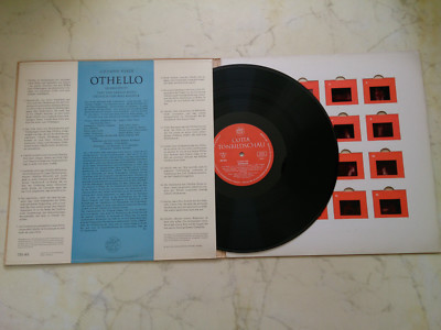 Verdi Othello Cross Section Kertesz Stadtische Stage Augsburg Lp 16dias 1962 Ebay