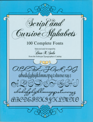 Script and Cursive Alphabets - Dover 