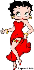 Betty Boop sticker weatherproof  bumper vinyl decal