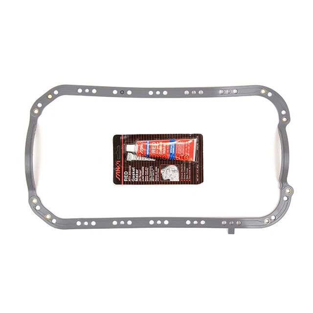 Oil Pan Gasket Fit 96-05 Honda Civic DX LX Del Sol 1.6L 1.7L SOHC D17A1 D16Y7 - Image 2 of 2