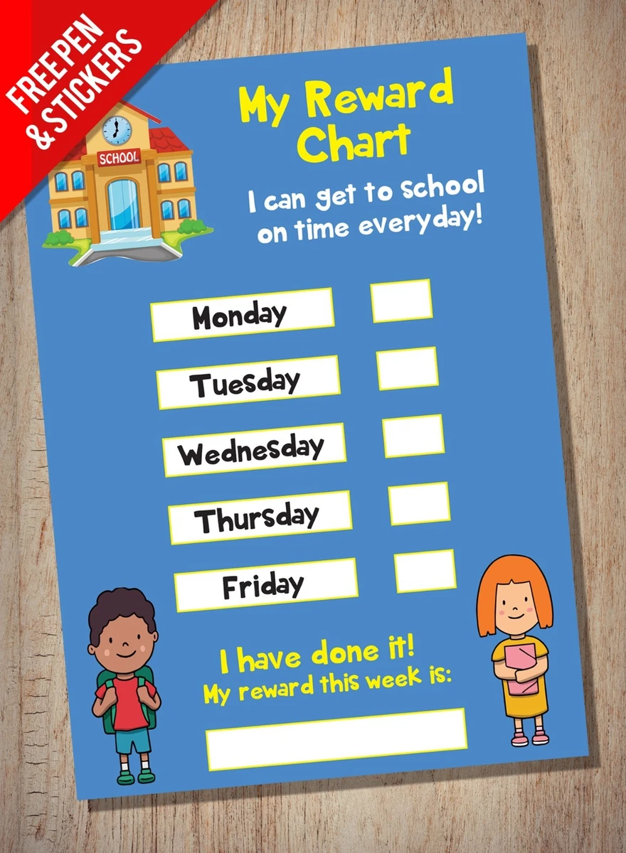 Free Printable, Customizable Reward Chart Poster Templates, 43 OFF