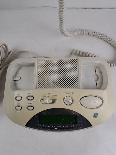 Vintage GE General Electric Alarm Clock Phone Radio 2-9291A Telephone LCD AM/FM - Picture 7 of 10
