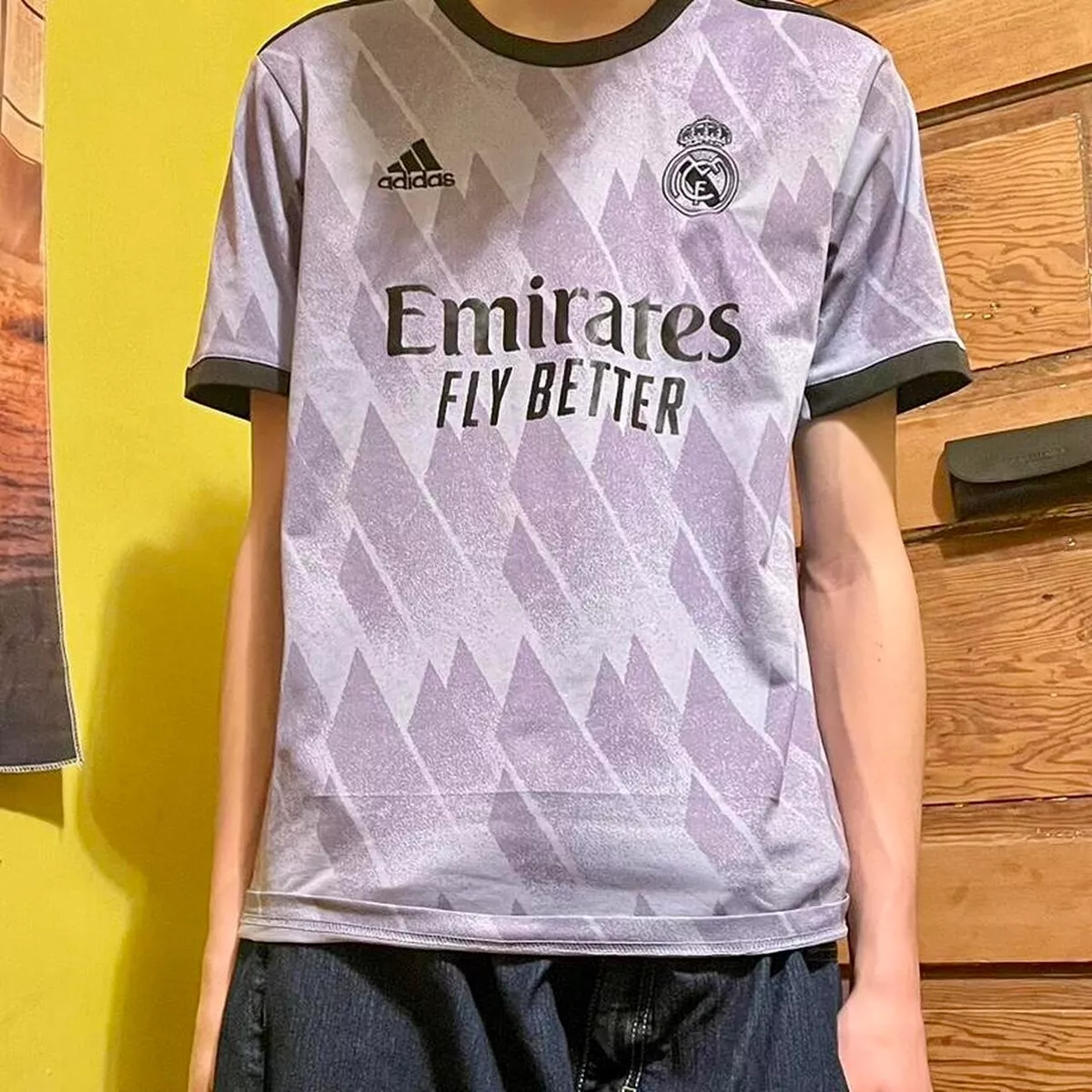 real madrid away shirt