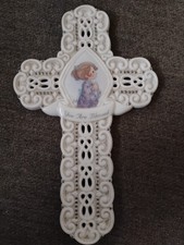 Vtg Enesco Precious Moments Wall Cross "You Are Blessed" 6.5"