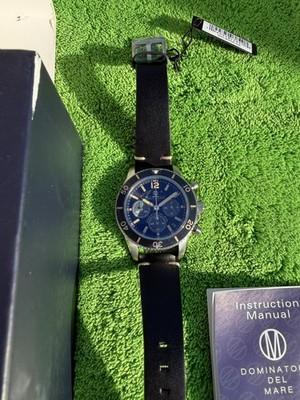 Dominatore Del Mare Patriota Blue - DD-8008-05 - meca-quartz chronograph. New