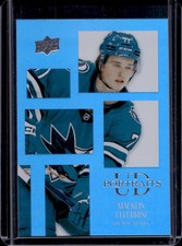 2024-25 Upper Deck Macklin Celebrini UD Portraits RC Rookie #P37 Sharks