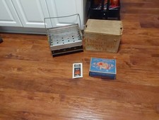 Nos 1938 Ford Charcoal Briquet Picnic Kit No 10 Grill W Briquet Box Briquets