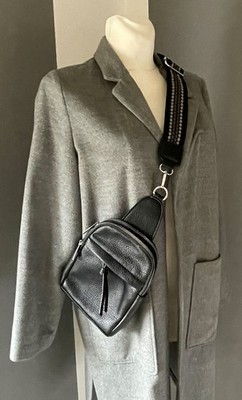 Crossbody Bag, Tasche, Umhängetasche, schwarz