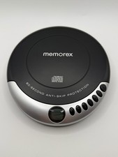 Memorex Personal CD Player MD6461 Portable CD/CD-RW 60-Sec Anti-Shock Bass Boost