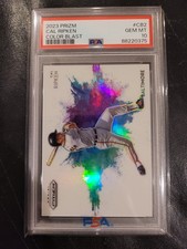2024 Prizm Cal Ripkin Jr. Colorblast! Case Hit POP 12! low pop! PSA 10 Gem!