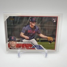 2023 Topps Update Series - Caleb Hamilton Golden Mirror SSP - Boston Red sox RC