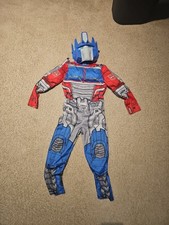 Transformers Optimus Prime Boys' Costume S 4-6 With Muscles