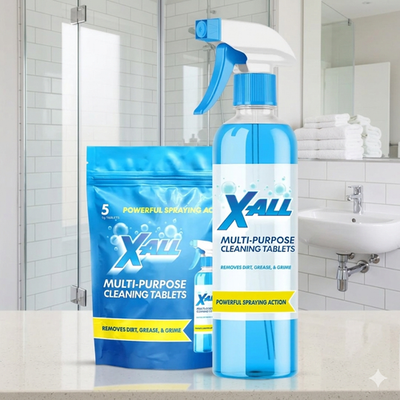 #ad X ALL Multi Purpose Cleaner Spray Bottle and 5x Cleaning Tablets. FREESHIP $19.80