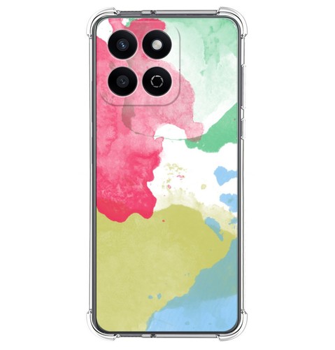 DOINK Cover in vetro sfumato per Huawei Honor 50 5G | Huawei Nova 9 colorato custodia in vetro temperato + TPU Silicone - Colore 3