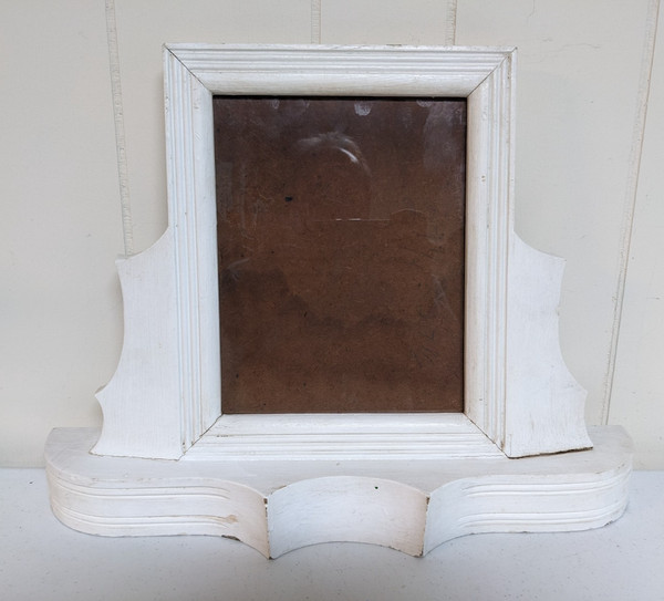 Antique Vintage Solid Wood Free Standing Picture/Mirror Mantle Tabletop Frame 